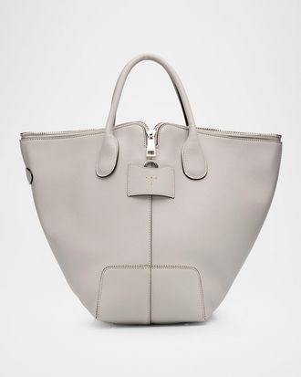 Tod's Di Calf Leather Shoulder Bag