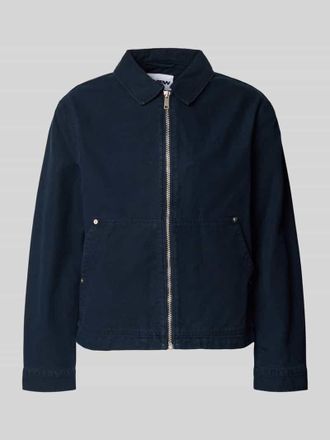 Review Regular Fit &Uuml;bergangsjacke in Denim-Optik in Marine, Gr&ouml;&szlig;e XXL