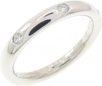 Van Cleef & Arpels Platinum 950 Band Ring (Pre-Owned)