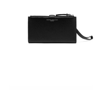 Gianni Chiarini Accessoires, Dames, Zwart, ONE Size, Leer, Dollaro Wallet