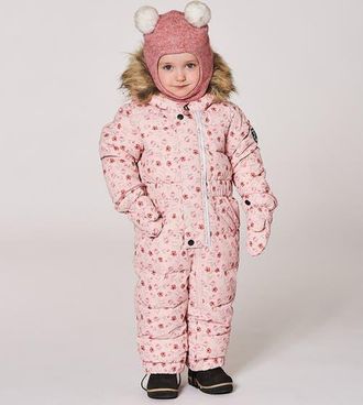 Deux par Deux Knit Balaclava in Dusty Pink at Nordstrom, Size 12-24 M