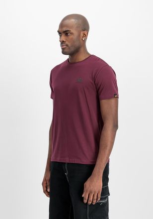 Alpha Industries T-Shirt ALPHA INDUSTRIES Backprint T-Shirt, Herren, Gr. XL, schwarz cherry, Obermaterial: 100% Baumwolle, Shirts T-Shirt