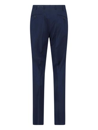 Incotex Mens Trousers Blue Virgin Wool