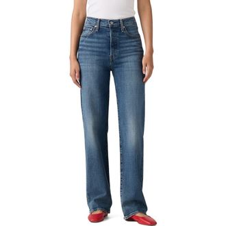 Levi's Ribcage High Waist Straight Leg Jeans in Select Us at Nordstrom, Size 24 32