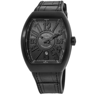 Franck Muller Vanguard Classical Blackout Titanium Mens Watch V 45 SC DT TT NR BR NR