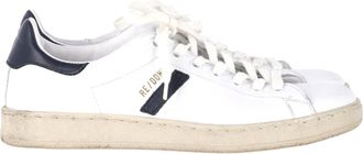 Re/Done Re/Done 70s Tennis Sneakers in White Leather