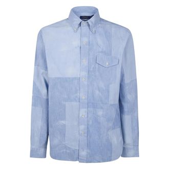 Polo Ralph Lauren Overhemden, Heren, Blauw, M, Casual Shirts