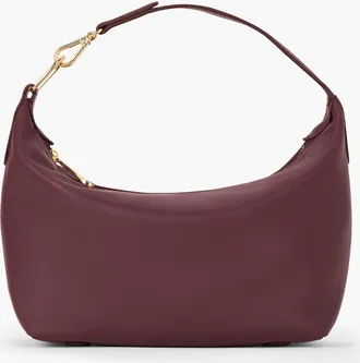 Talbots Nappa Convertible Crossbody Bag - Rich Burgundy - 001 Talbots