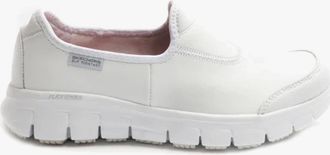 Skechers Womens Skechers Work 76536EC SURE TRACK SR Womens Occupational Shoes White - Size: 3
