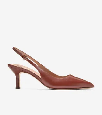 Cole Haan Womens Hansell Slingback Pumps - Brown Size 10.5