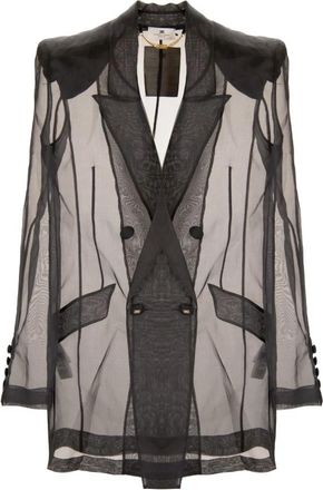 Elisabetta Franchi Blazers - Dames - Blazers - Zwart - XS - Jassen