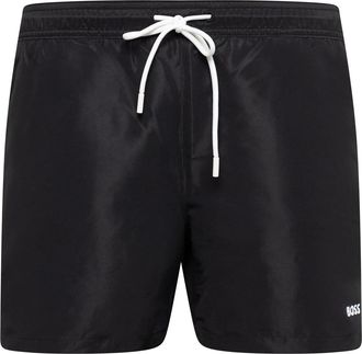 HUGO BOSS Zwembroeken voor heren met bandjes (Zwart)