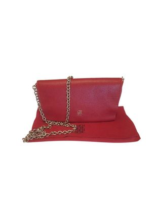 Carolina Herrera Red leather bag Size S