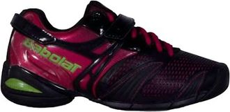 Babolat Womens Propulse Lady 3 Pickleball Tennis Shoes In Black/pink/green