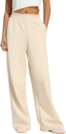 adidas Originals Wide Leg Pants in Crystal Linen at Nordstrom, Size Xx-Large