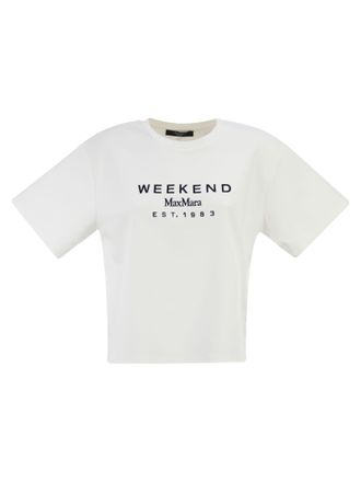 Max Mara Weekend Maxmara Wkdsabato katoenjersey T-shirt met print