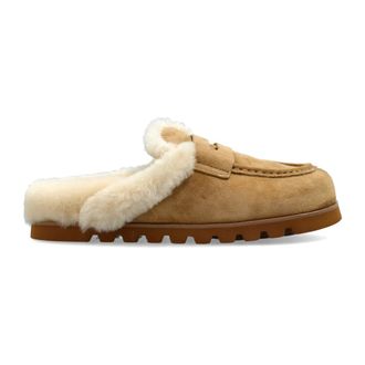 Naked Wolfe Mules con tacco in camoscio - - Shoes - Donna - Beige - 41 EU