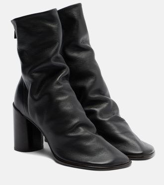 Christophe Lemaire Glove leather ankle boots