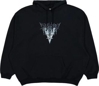 VETEMENTS Bone V hoodie - Black