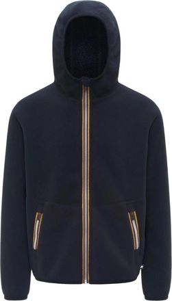 K-Way Jack Sherpa Polar Double Fleece - male - K-Way - Light Jackets - Blue - 2XL - Jackets
