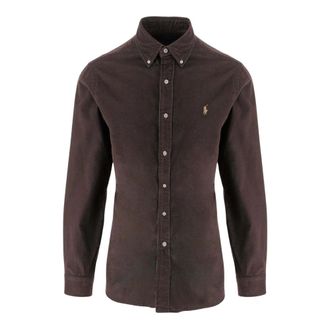 Polo Ralph Lauren Casual Shirts - Heren - Casual Overhemden - Bruin - 2XL - Overhemden