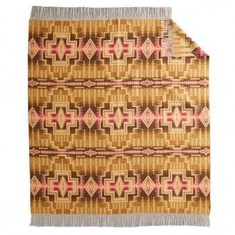 Pendleton Chimayo Throw Blanket In Harding Star Bronze
