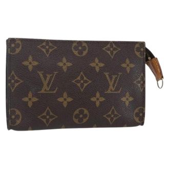 Louis Vuitton Clutch in Canvas Pre-owned - - Pre-owned - Donna - Marrone - ONE SIZE