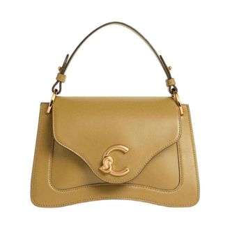 Coccinelle C-Me Kleine Schoudertas - Dames - Handtassen - Groen - ONE Size - Leer - Tassen