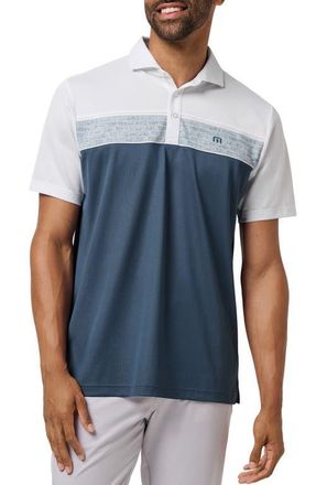Travis Mathew Good Good Colorblock Polo in White at Nordstrom, Size Xx-Large