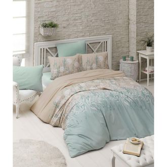 Blanc Avenue Juego de funda de edred&oacute;n 200x200 cm+ 2 FA 65x65 cm 100% algod&oacute;n