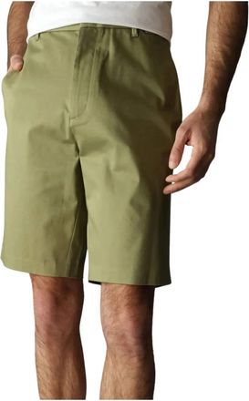 Calvin Klein Essential Regular Fit Shorts - Heren - Korte Broeken - Groen - S - Katoen - Korte Broeken