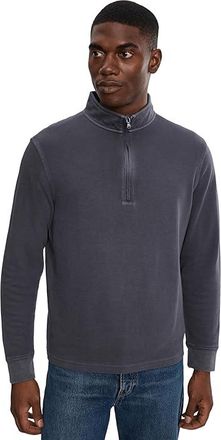 Vineyard Vines Coastline 1/4 Zip Mens T Shirt Evening Sky : 2XL, Cashmere/Polyester/Rayon