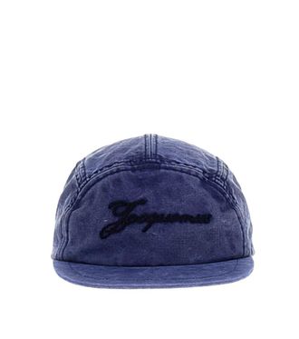 Jacquemus Dark Blue Logo Baseball Hat
