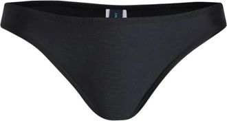 Lygia & Nanny stitching-detail bikini bottoms - women - Fabric - 46 - Black
