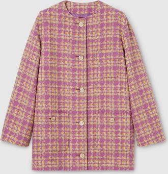 Gucci Wool Boucl&eacute; Jacket, Purple, Ready-to-wear