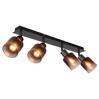 Globo Lighting Foco - Satella - Antracita - Vidrio - Foco De Superficie
