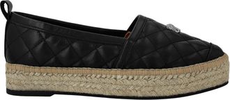 Philipp Plein Espadrillas Skull - Dames - Espadrilles - Zwart - 36 EU - Leer - Schoenen