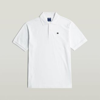 G-Star Oluv Regular Polo - Wit - Heren
