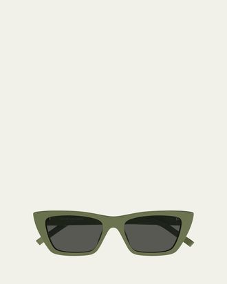 Saint Laurent Cat-Eye Acetate Sunglasses