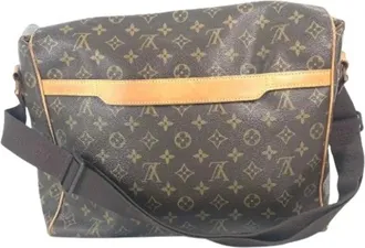 Louis Vuitton Vintage, unisex, Bruin, ONE Size, Pre-owned Monogram Messenger Bag