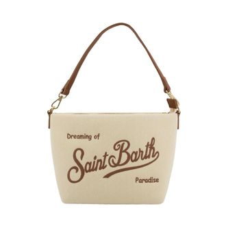 MC2 Saint Barth Shoulder Bags, female, Beige, Size: ONE SIZE Aline Bag