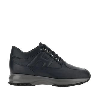 Hogan Interactieve Sneakers - Heren - Sneakers - Blauw - 39 1/2 EU - Leer - Schoenen
