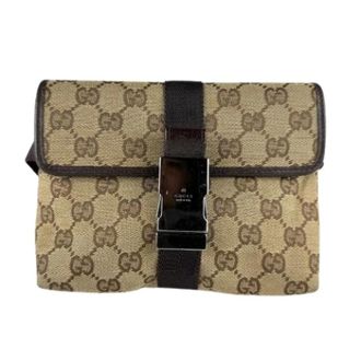 Gucci Vintage, unisex, Bruin, ONE Size, Pre-owned Vintage Belt Bag