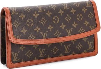 Louis Vuitton Dame Pochette Monogram Canvas GM clutch bag - Marrone