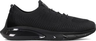 Kazar Heren sportschoenen gemaakt van ademende stof - Heren - Sneakers - Zwart - 41 EU - Schoenen
