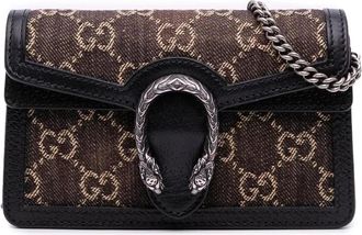 Gucci Pre-owned Cross Body Bags, female, Brown, Size: ONE SIZE Pre-owned Shoulder Bag with Chain
