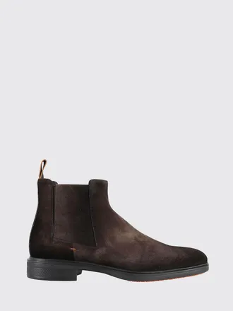 Santoni Boot Men color Brown