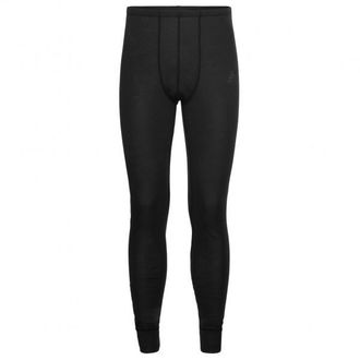 Odlo Base Layer Bottom Long Active Warm Eco Kunstfaserunterw&auml;sche f&uuml;r Herren | schwarz