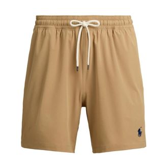 Polo Ralph Lauren Casual Shorts, male, Beige, Size: XL Traveller Swimming Trunks