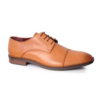 Silver Street London Mens Rufus Derby, Tan, 11 UK